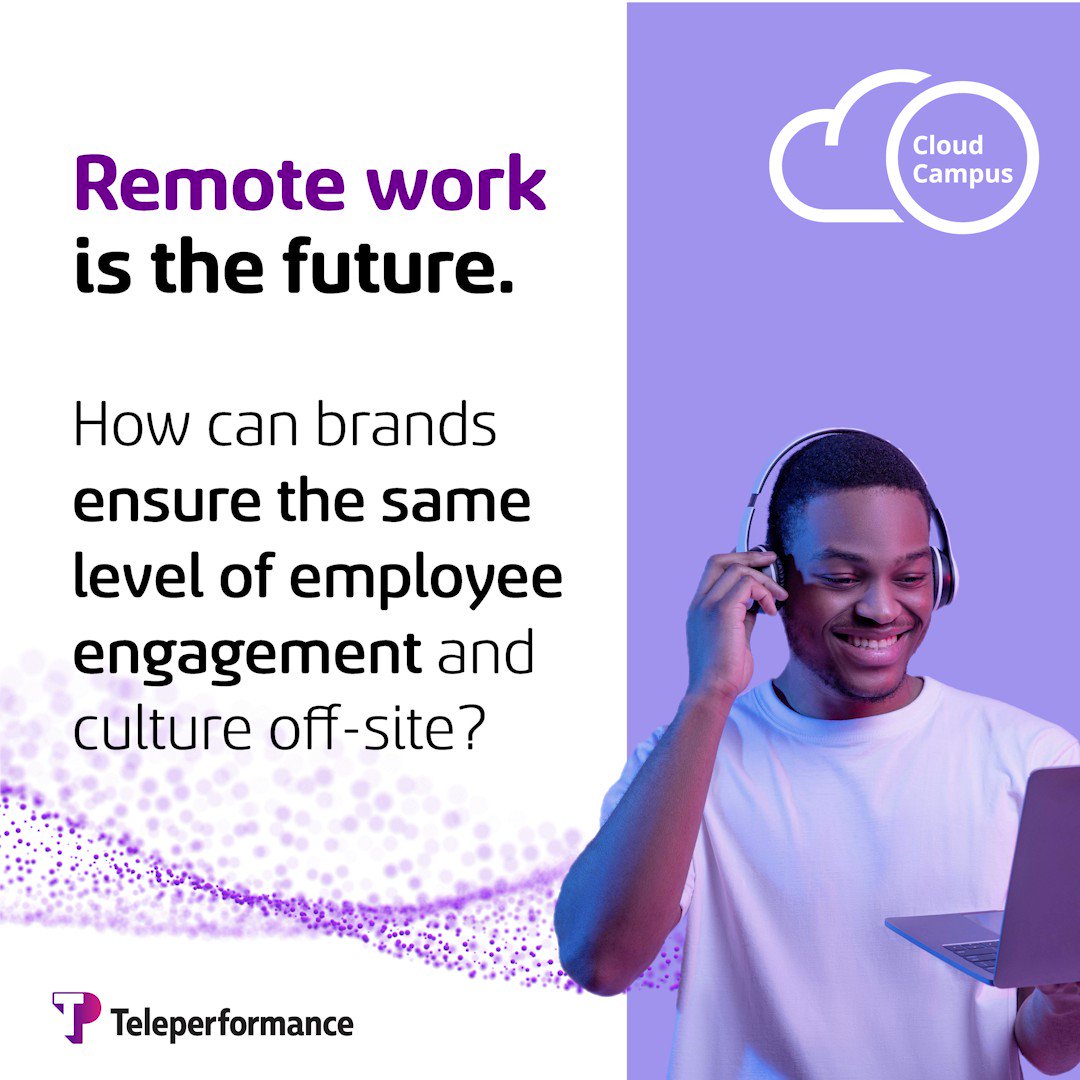 Teleperformance on Twitter "Remote work has transformed employee