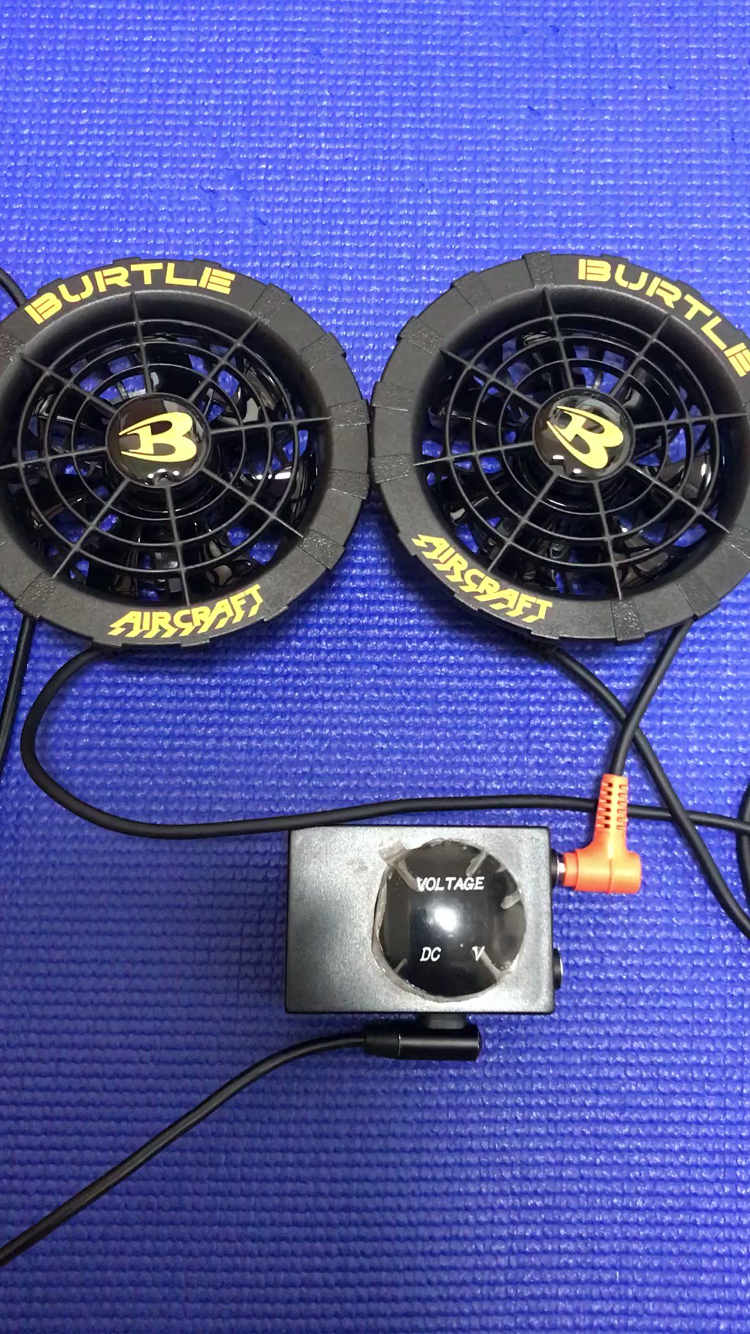 ⑳限定生産♪ 旧バートル AC270用 15V出力彡楕円プラグ空調服にも PD