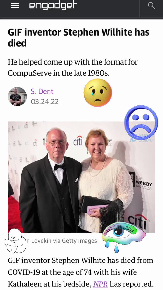 Steve Wilhite, the creator of the GIF, dies after getting COVID : NPR
