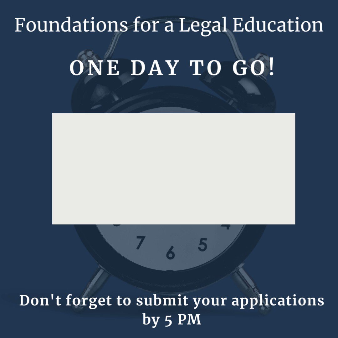 NLSIU on Twitter "The deadline to apply to NLSIU's Foundations for a