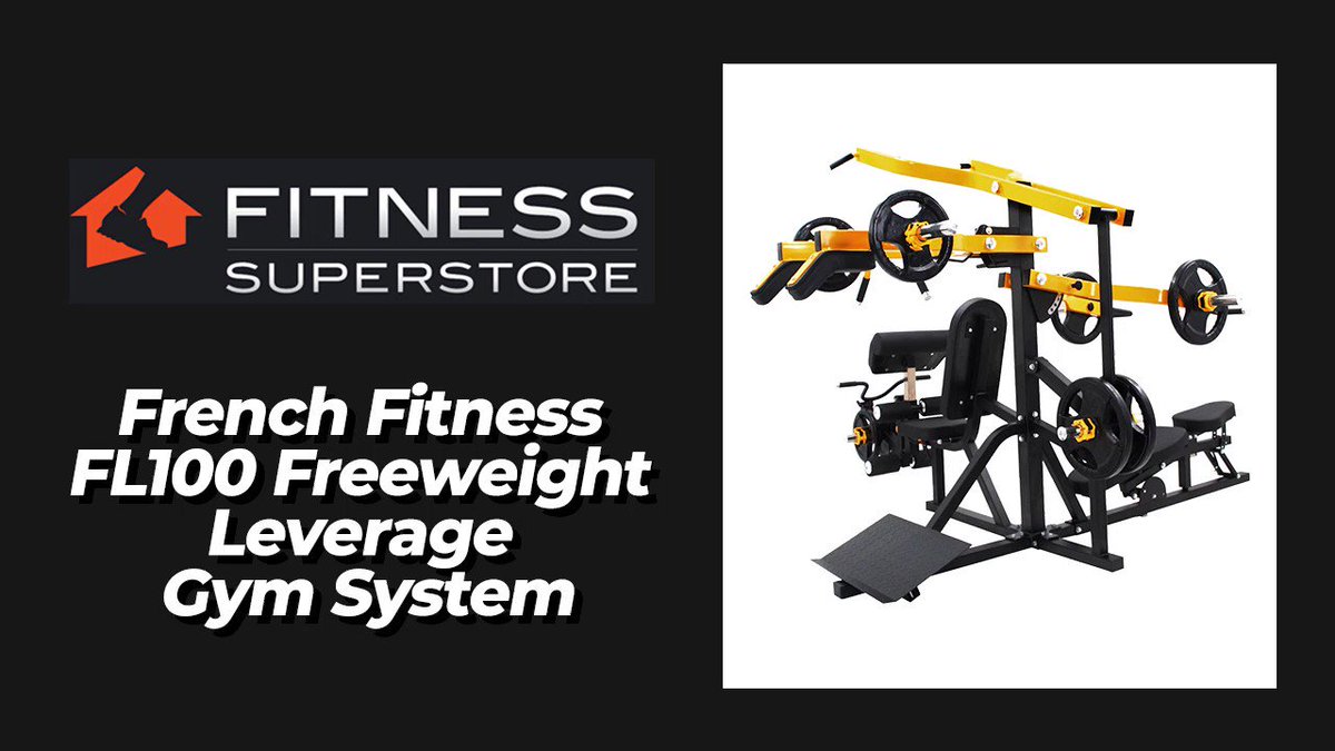 Fitness superstore weights new arrivals