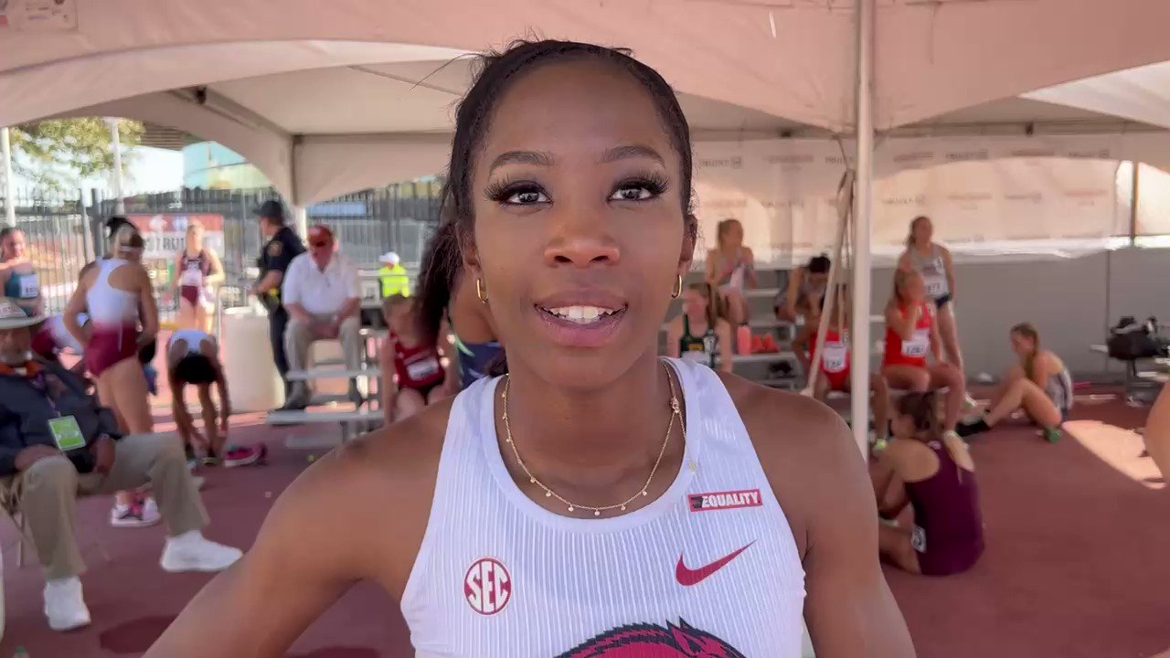 Arkansas Track & Field on Twitter "2022 Texas Relays 400m Hurdles