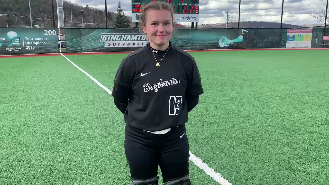 Binghamton Softball on Twitter "Here is Quinn DeCicco, who hit a team