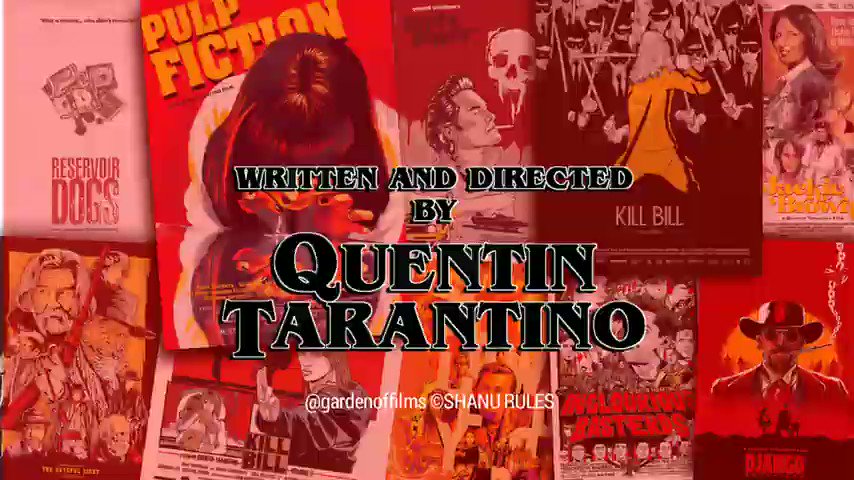 Happy Birthday quentin tarantino. 