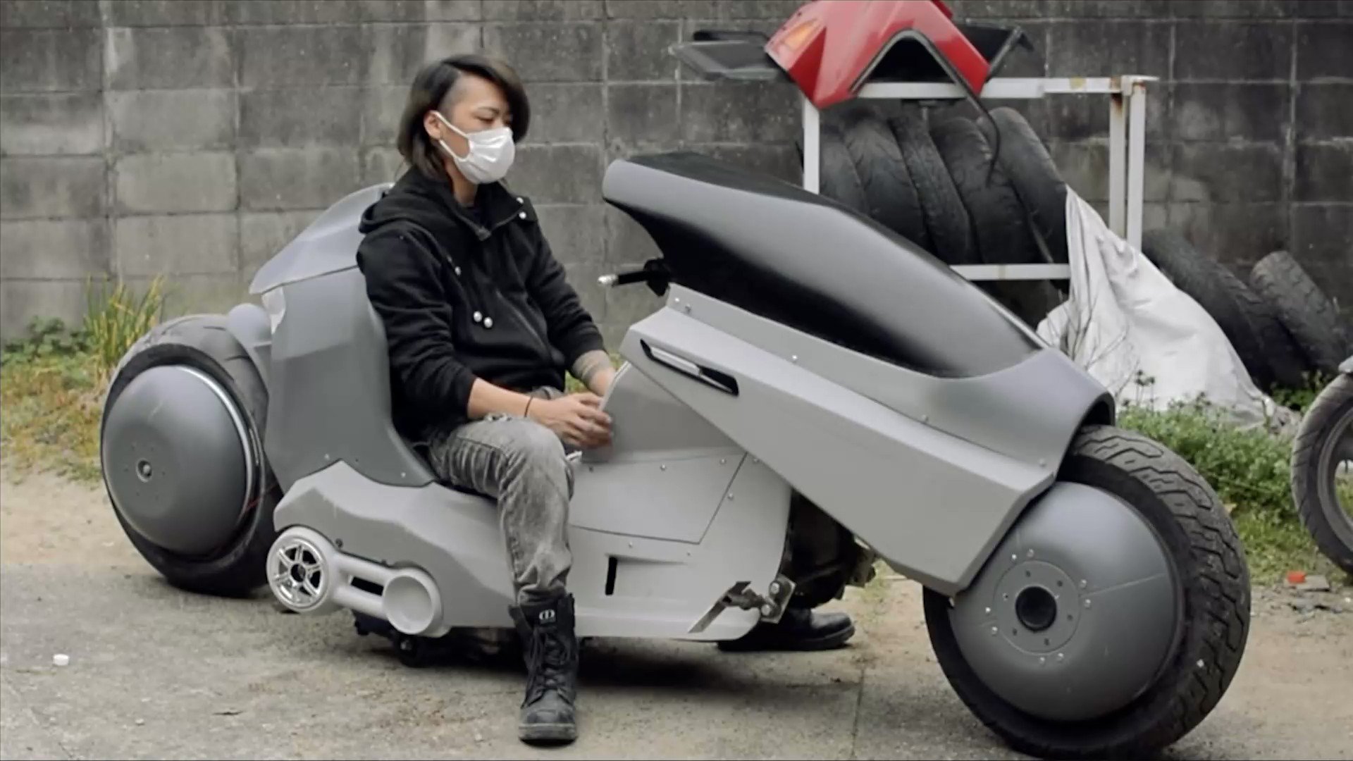 AKIRA 金田 NM4 17インチ 一点物 ハーレー - ホイール