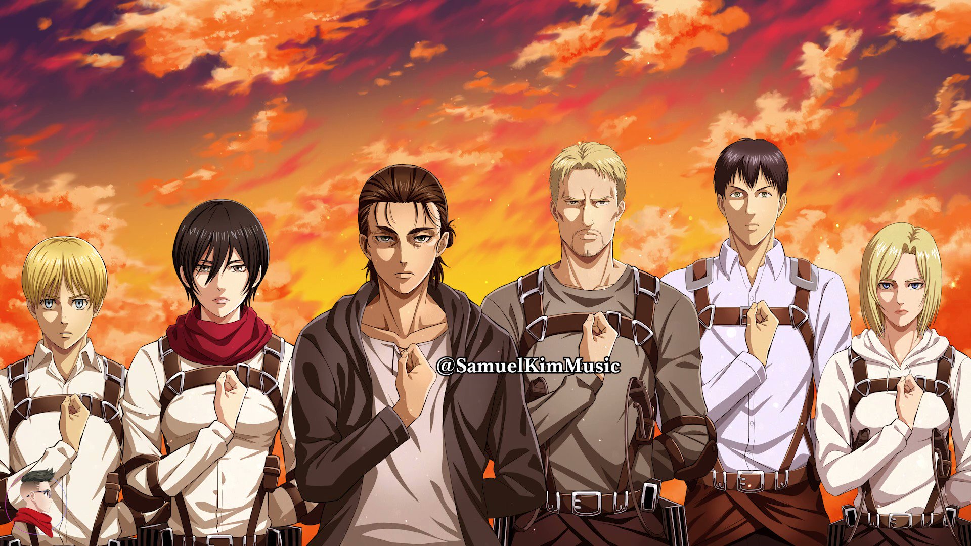 8tracks radio, Attack on Titan op end (9 songs)