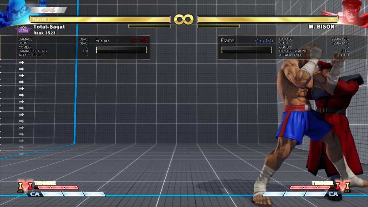 frame trap street fighter