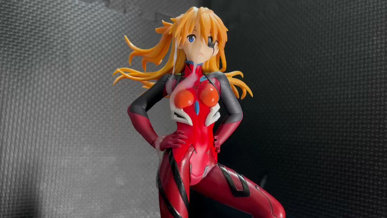 フィギュア　アスカ　ぶっかけ 