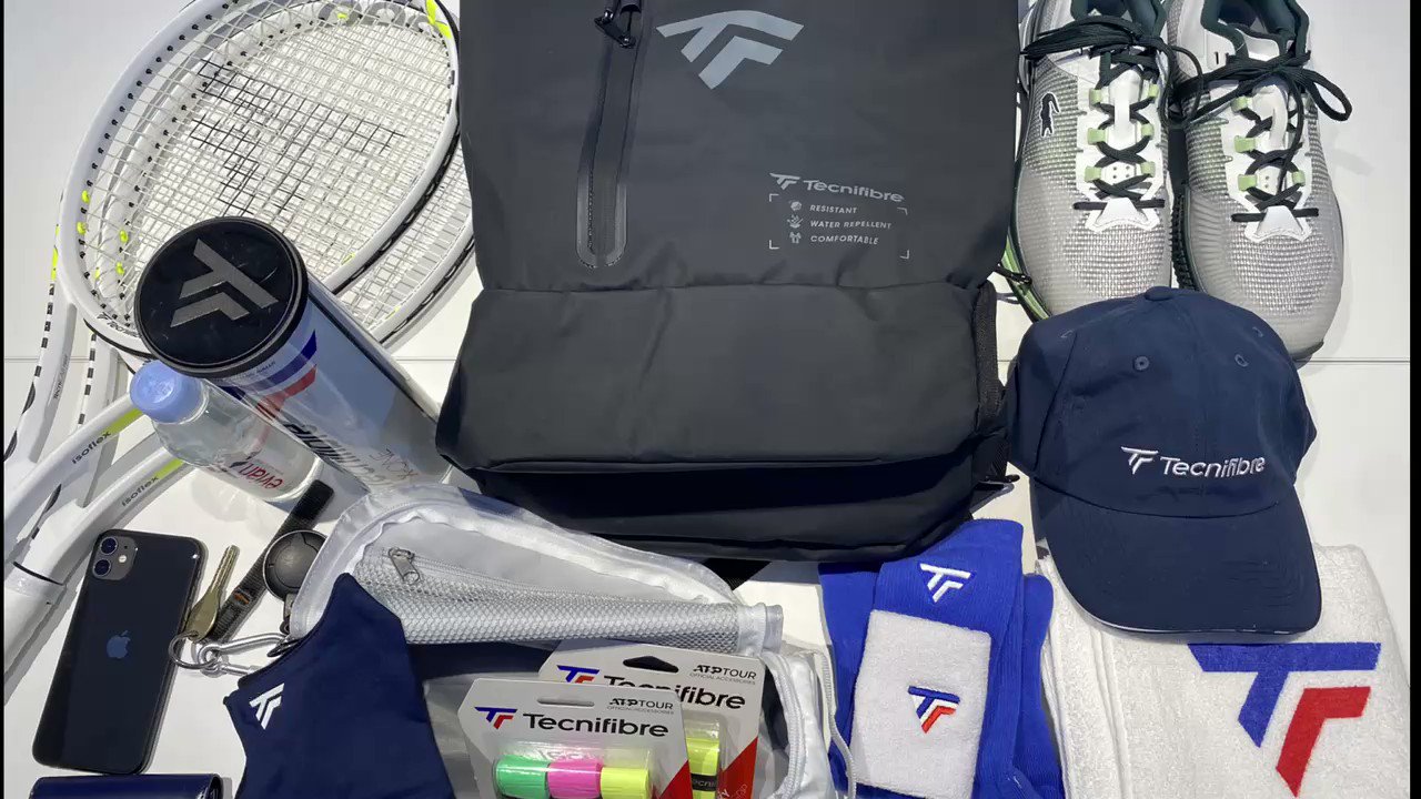 Tecnifibre テニスバッグ あたたか キャスター付 83L