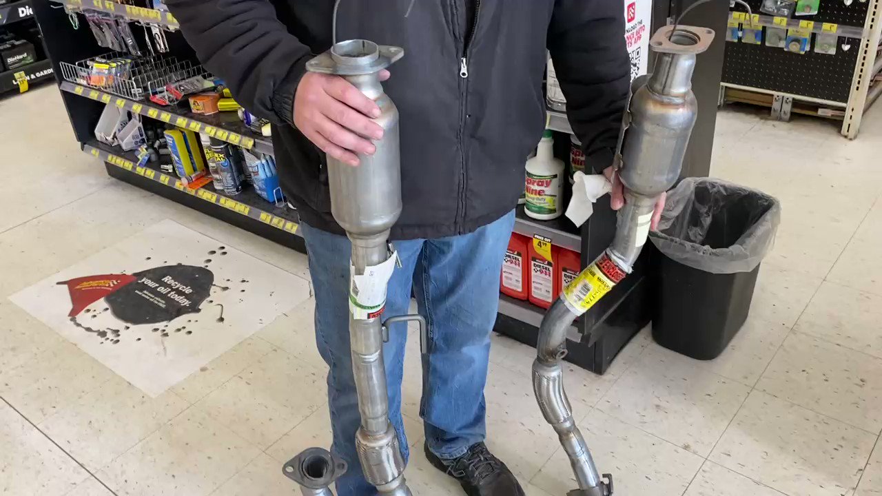 Tony Black on Twitter "Replacing stolen catalytic converters is