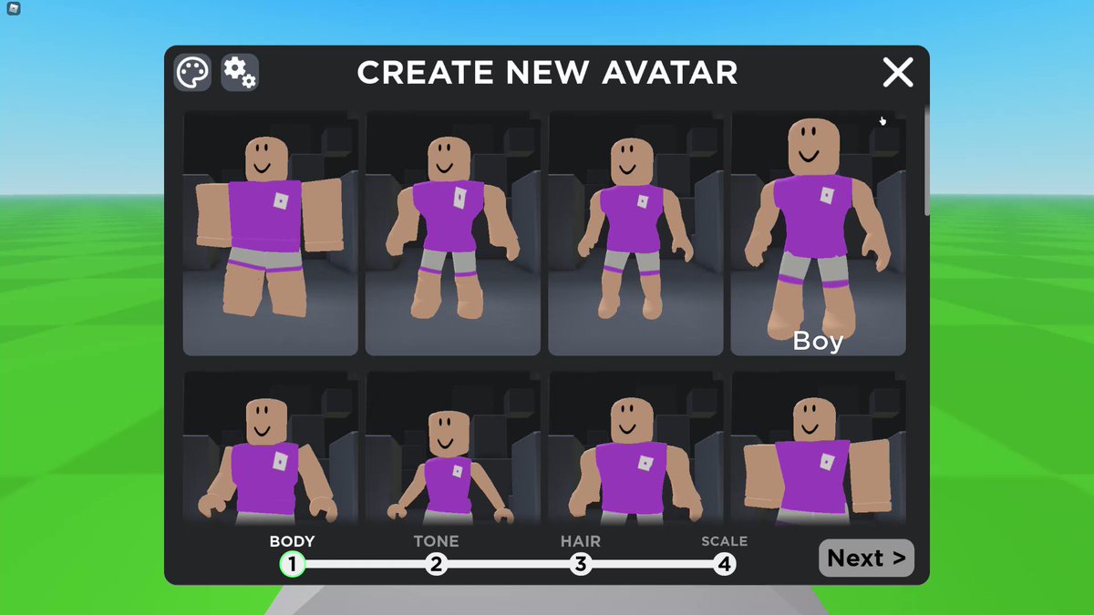 Muneeb on X: 🔥New selection screen for Catalog Avatar Creator! #Roblox   / X