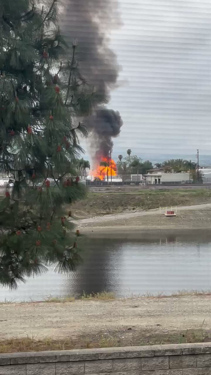 Pedro on Twitter "Montclair Explosions footage taken from my room