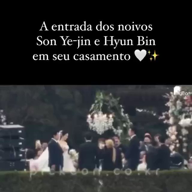 O casamento de Son Ye-Jin e Hyun Bin, de Pousando no Amor