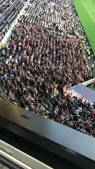 Last time fans were allowed at Spurs......

What. A. Day!

#NUFC #NUFCFans https://t.co/2h2aVLiqba