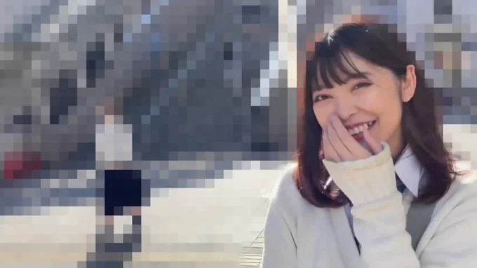 青チェック制服のJ⚫にたっぷり種付け…