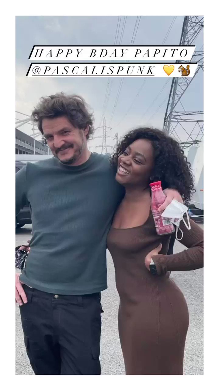 Danielle vitalis wishing pedro pascal a happy birthday 