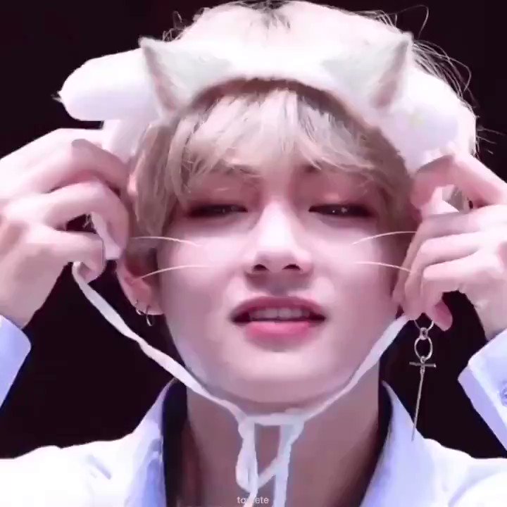 RT @sassiesthv: Happy international cat day to Taehyung the prettiest kitten https://t.co/gxNuT4Ekd7