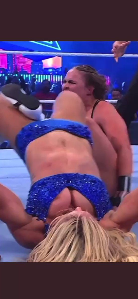 Charlotte Flair nip slip 😂 how many times has this happened to her