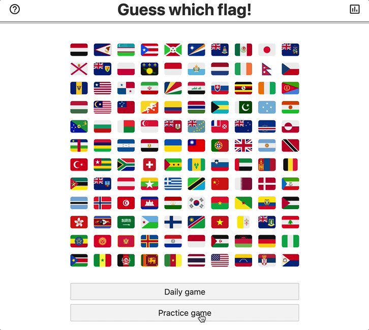 Ahmad Barclay on X: 1/3 Looking for a game where you guess flags and then  spam your friends' social media feeds with your daily scores? Well, here it  is #GuessWhichFlag!   /