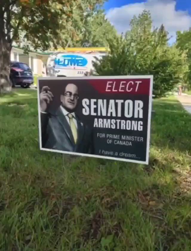 Senator Armstrong on Twitter: "Running for Prime Minister on Canada #
