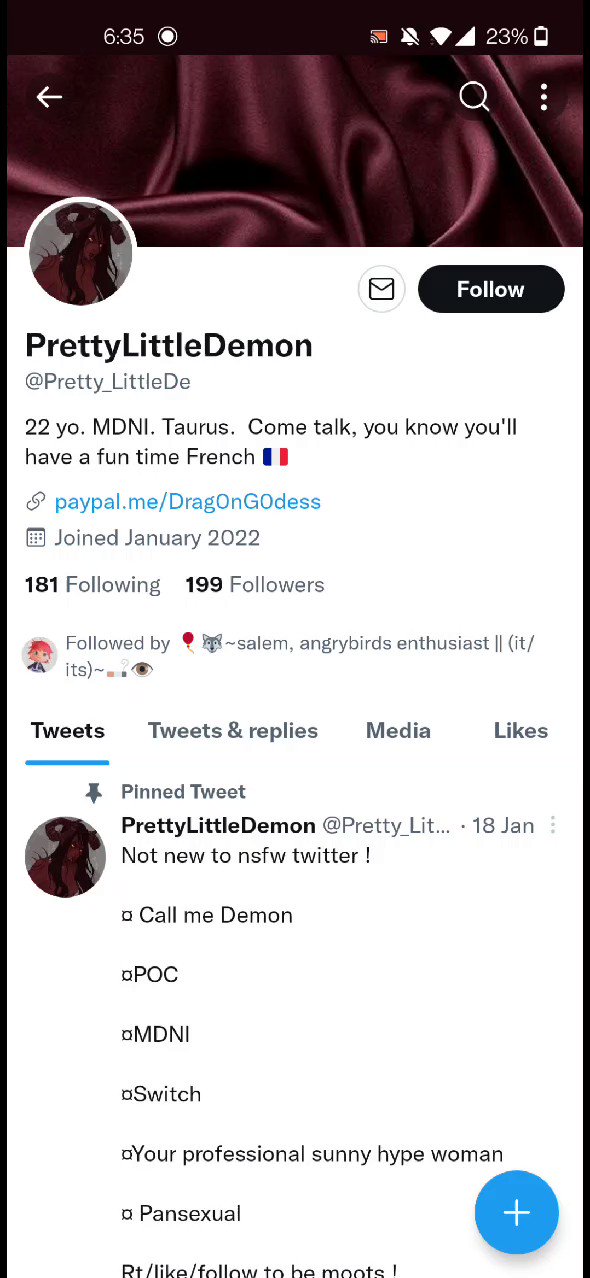 Lela Sohna on Twitter "Pretty_LittleDe I'm your 200th follower! ️