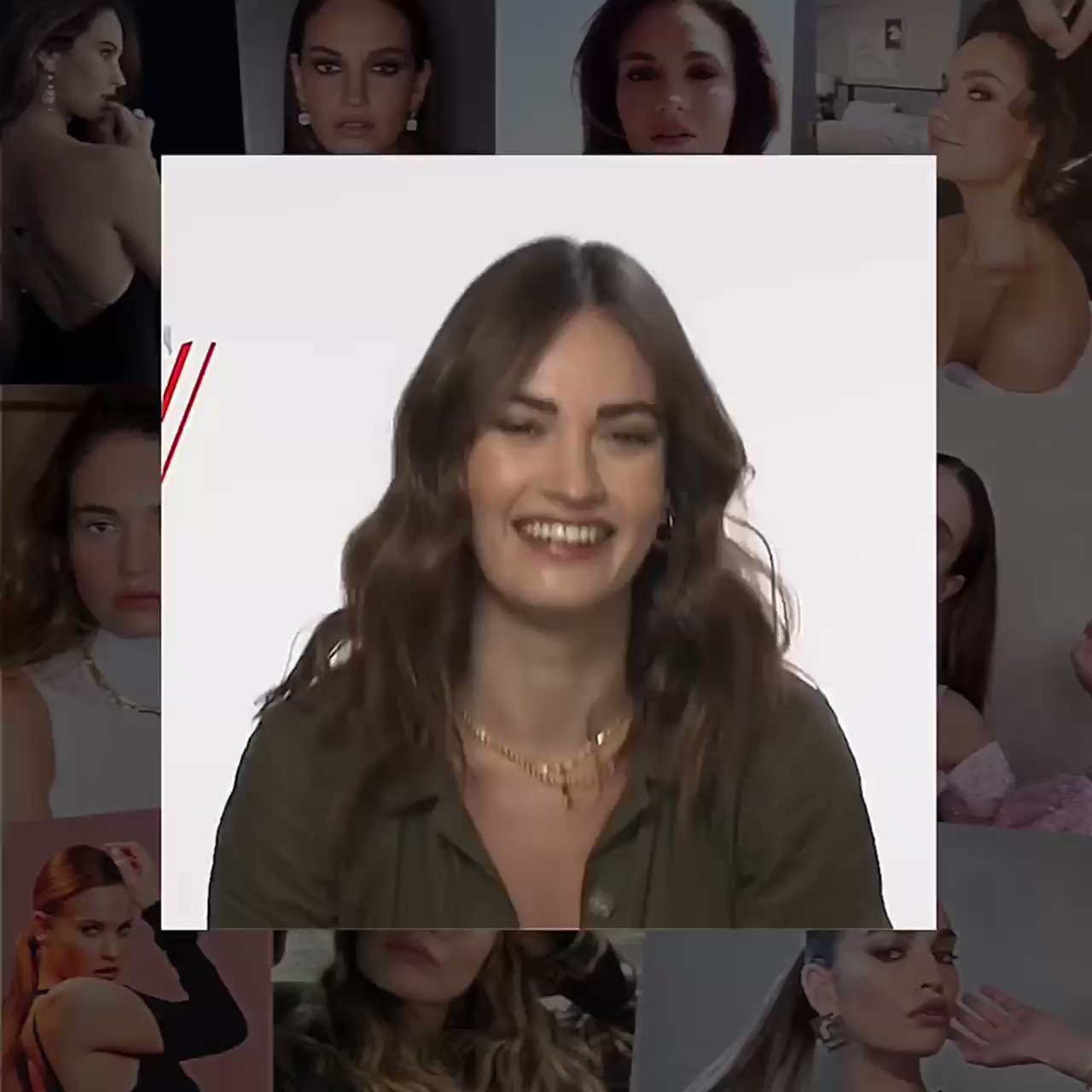 Happy birthday lily james! <3 