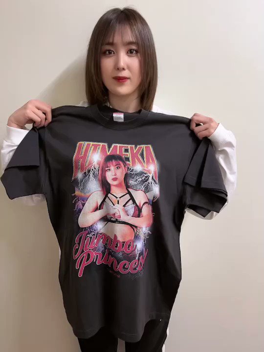 スターダム ひめか選手ラップTシャツ | www.gamescaxas.com