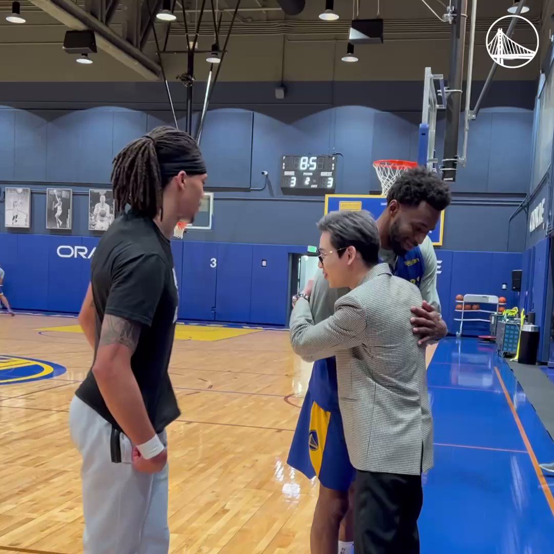 RT @warriors: in the gym with @22wiggins x @BamBam1A 

#BamBamxGSW https://t.co/fN3GOTXi9R