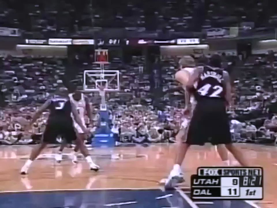 Happy birthday Olden Polynice. Michael Finley has a present for you! 