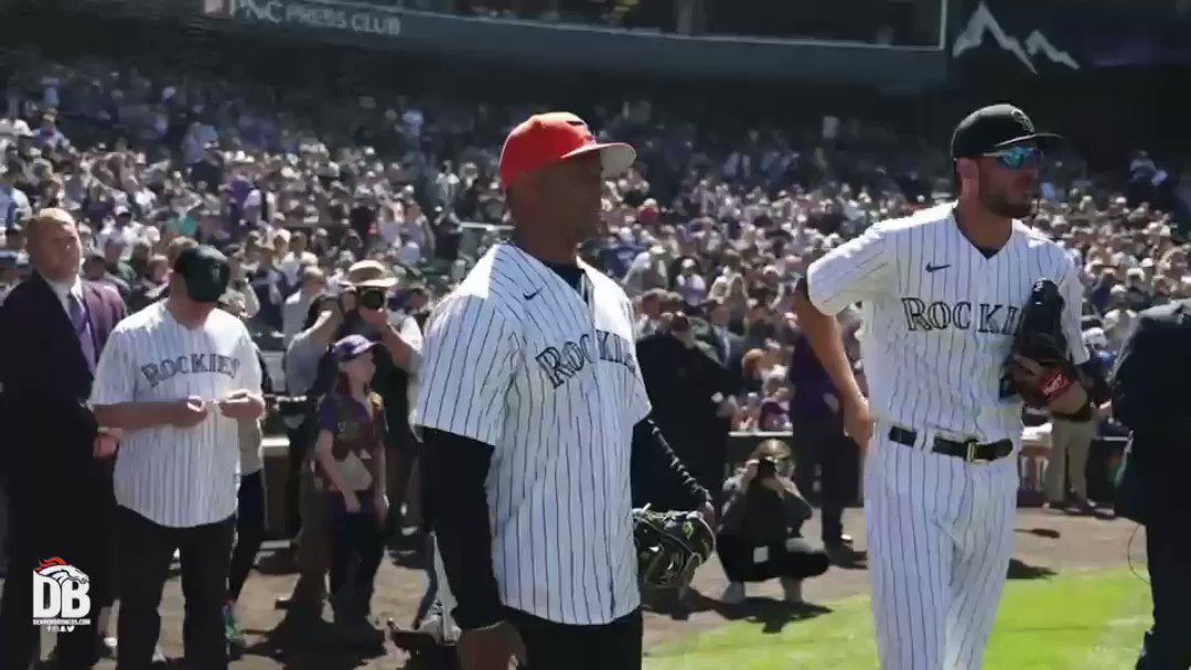 B/R Walk-Off on X: New Broncos' QB Russell Wilson throws out the first  pitch at Rockies' Opening Day ⚾️🏈 @brgridiron Wilson was drafted by  Colorado in 2010 (via @Broncos)  / X