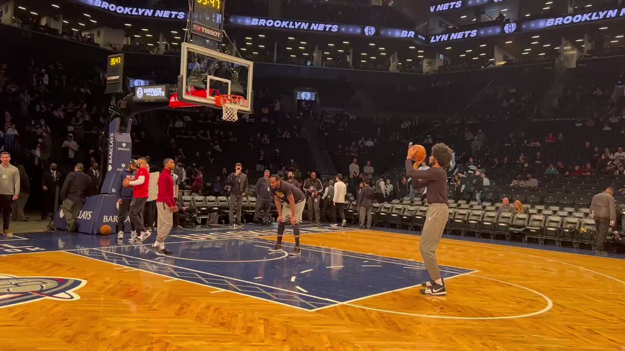 Serena Winters on Twitter "Great to see Jarrett Allen putting in work pregame tonight! (He’s