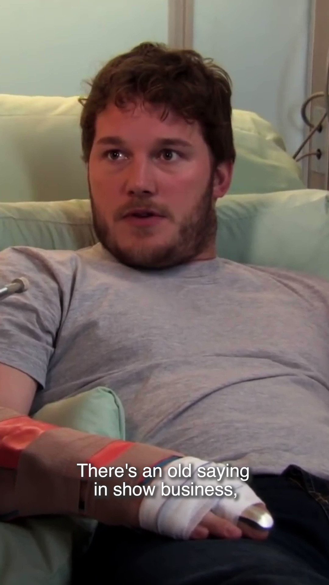 Chris Pratt on Twitter "Somewhere in Pawnee, Andy is still hanging