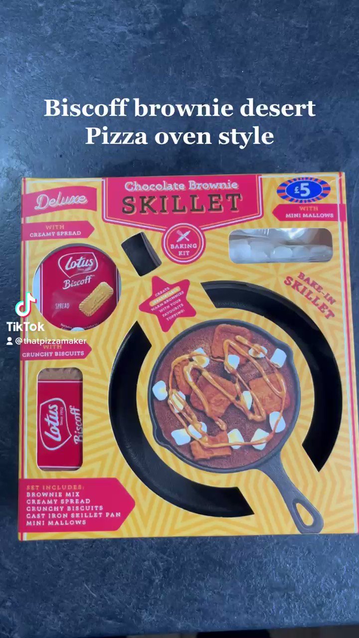 ThatPizzaMaker on Twitter "Can you make brownies in a pizza oven