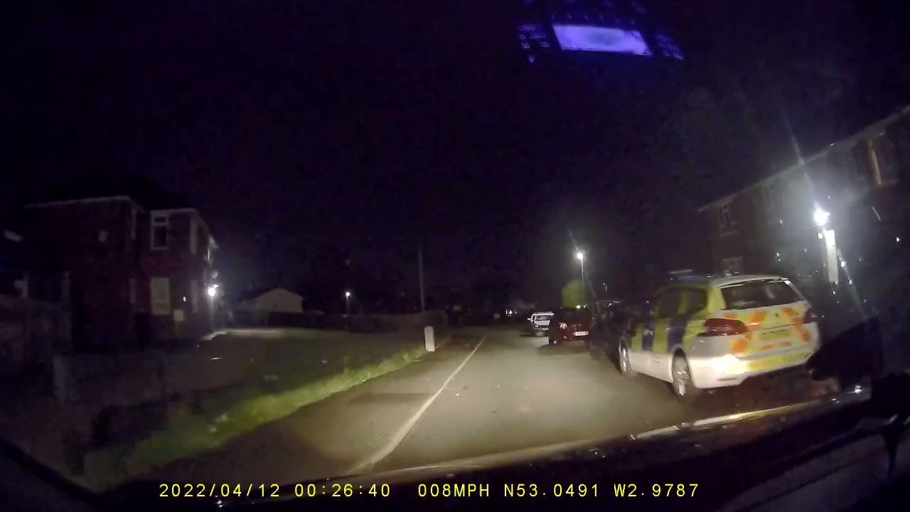 Riptide on Twitter "wrexham Video of 4 smashed up patrol cars as a