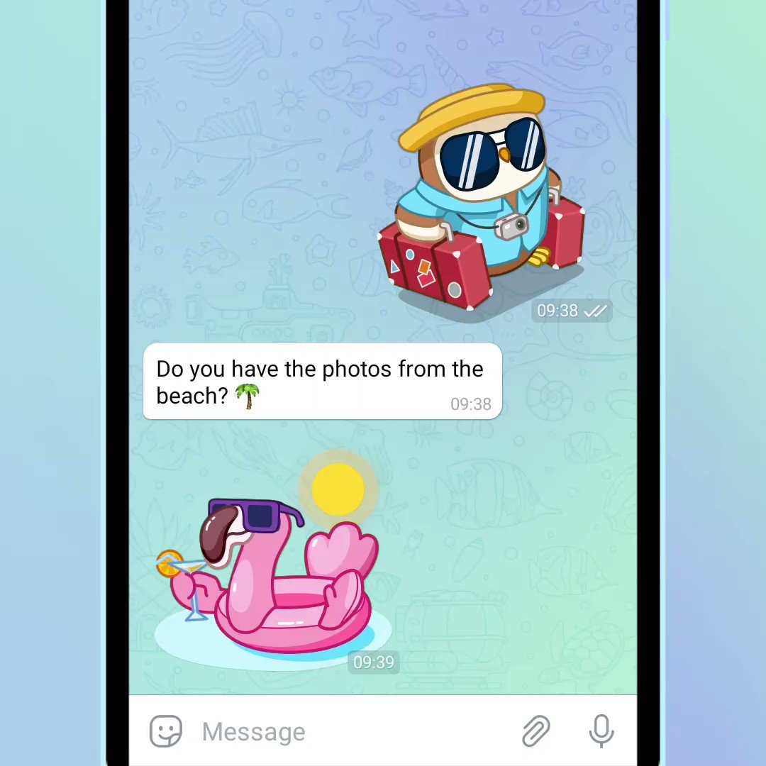telegram ga sms kelmasa