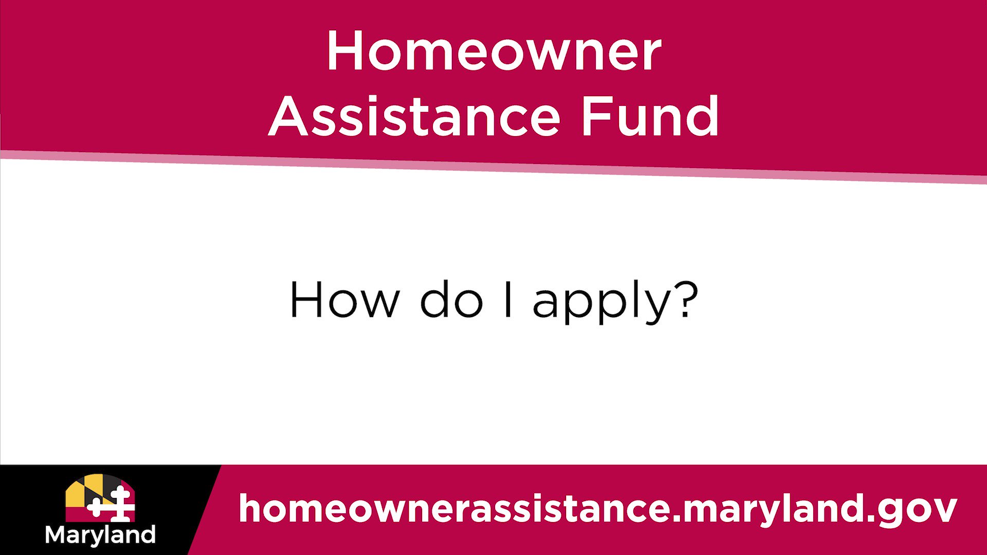 Maryland Dept of Housing & Community Development on Twitter "📽️"Frequently Asked Questions