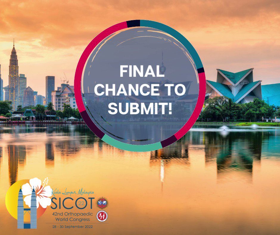 SICOT on Twitter "We have had so much interest in the 42nd SICOT Orthopaedic World Congress in
