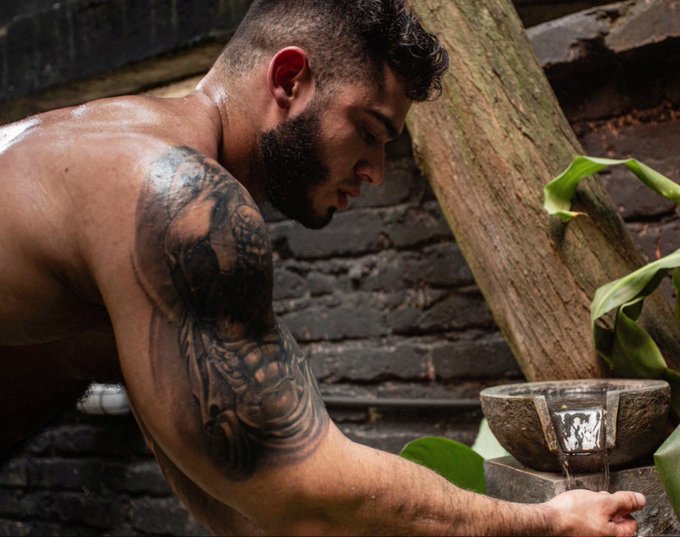These jocks are about to make you wet in your plants...Happy National Gardening Day... #JockMenLive #NationalGardeningDay