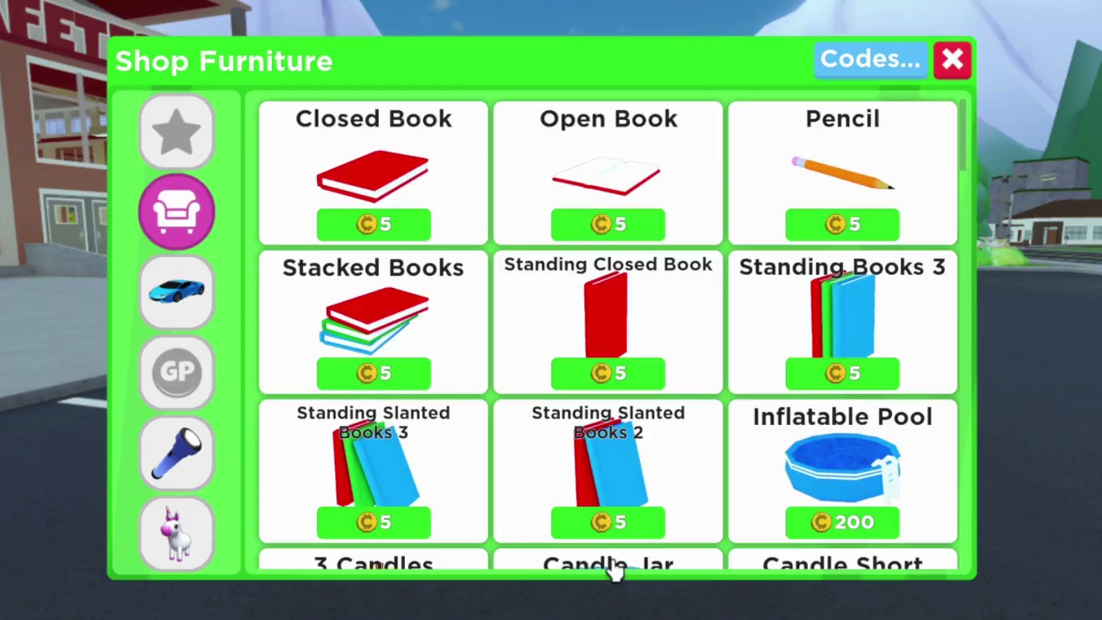 Robloxian High School on Twitter "The furniture section in the shop is