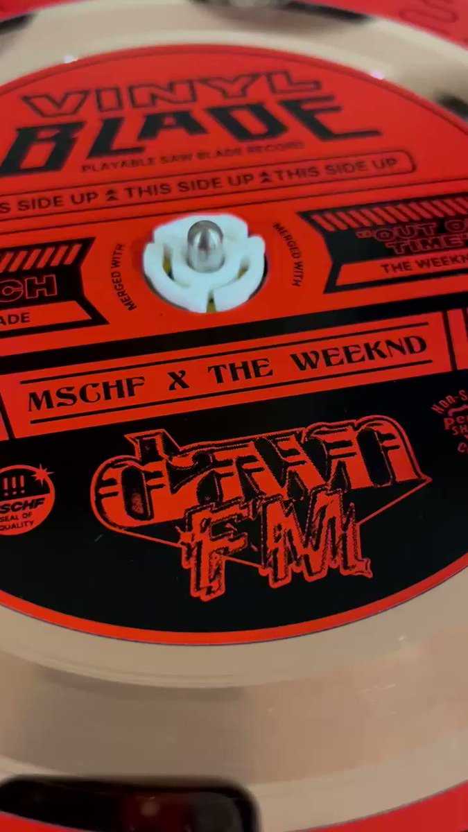 the weeknd teams up with MSCHF to create limited vinyl pressed on