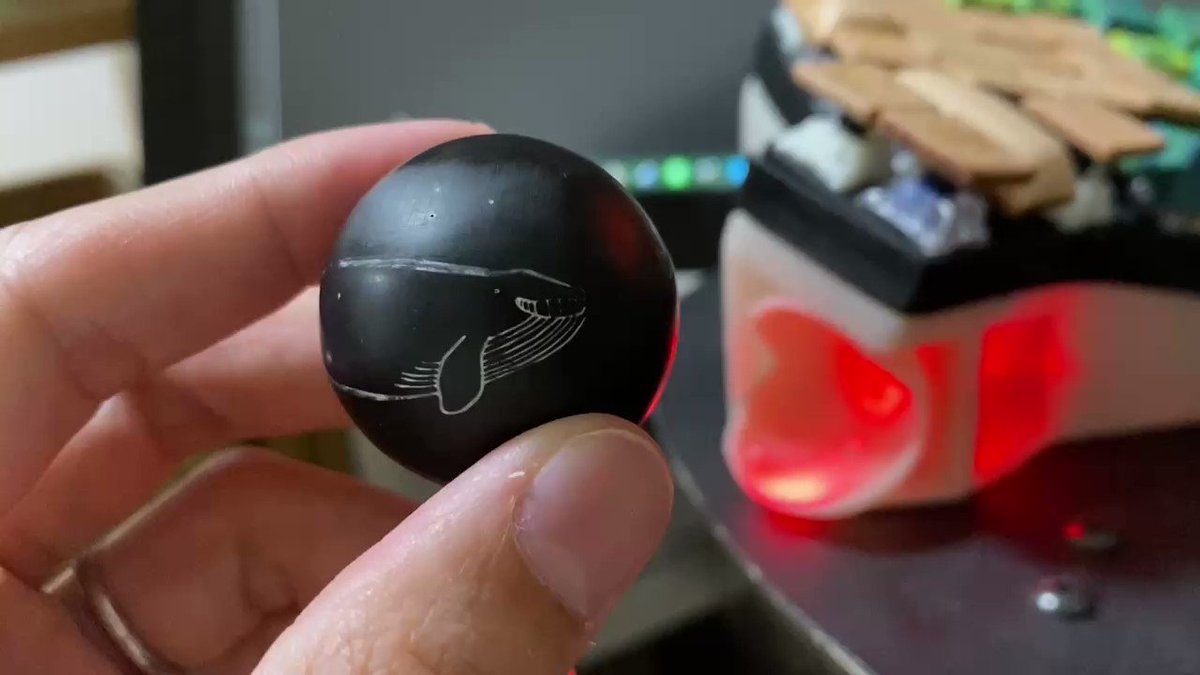 デザイン付きのトラックボールの球が使いたいから自作した あたるの Note デザイン付きのトラックボールの球が使いたいから自作した あたるの Note