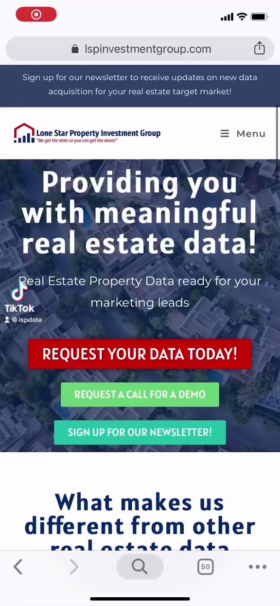 Lone Star Real Estate Data Provider (LSPData) / Twitter