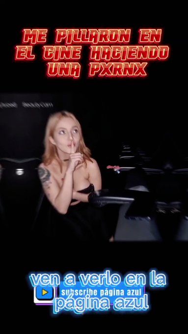 Adivinen que estaba haciendo en el cine m&iacute;renlo hasta el final y si quieres ver el video sin censura<a href="/tag/cosplay"class="tags"><span>#cosplay</span></a><a href="/tag/pokemon"class="tags"><span>#pokemon</span></a><a href="/tag/porno"class="tags"><span>#porno</span></a><a href="/tag/cine"class="tags"><span>#cine</span></a><a href="/tag/androide18"class="tags"><span>#androide18</span></a>
