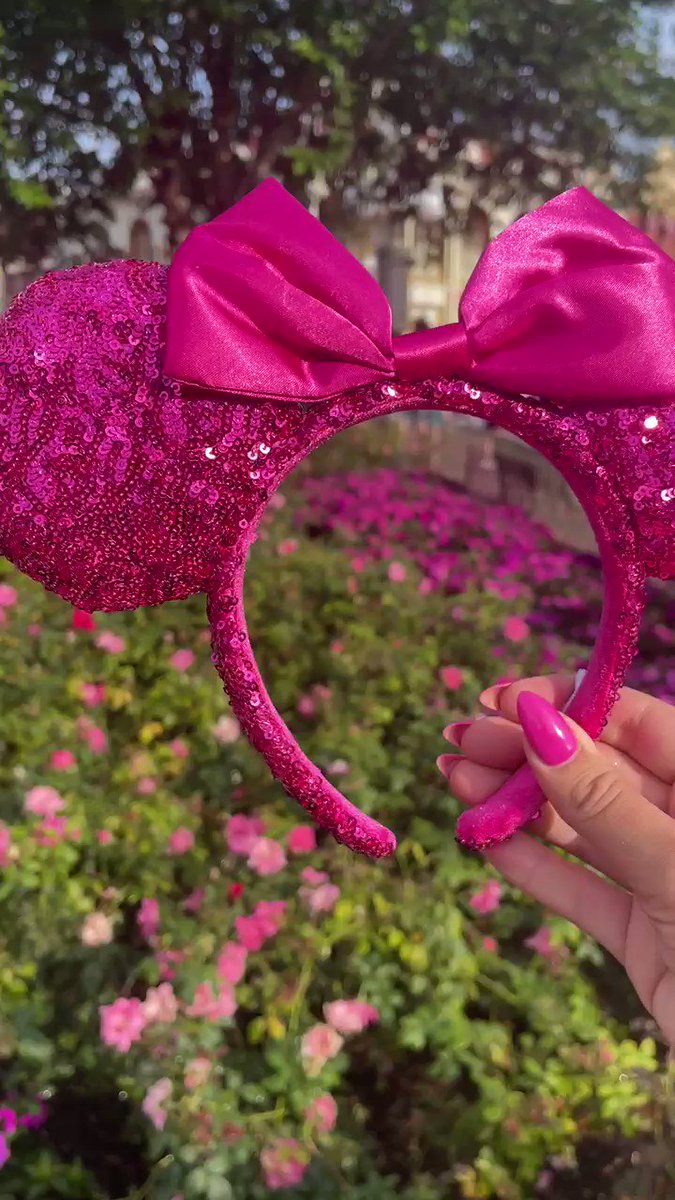 Tokyo Disney Resort Cherry Blossoms Sakura Minnie Headband Ears 2020