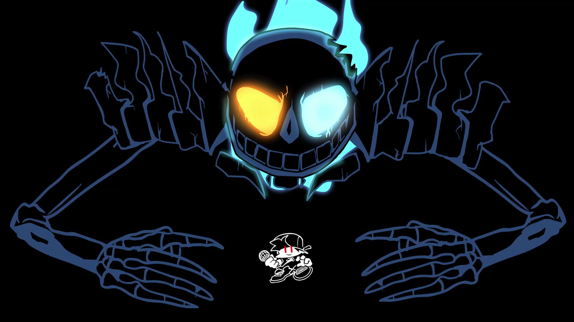 🧡SimplyCrispy  Cyndi❤️ on X: Here's a bit more of my Nightmare Sans  interpretation! Hoping to make this a full mod with friends so you all can  play! Music is by me