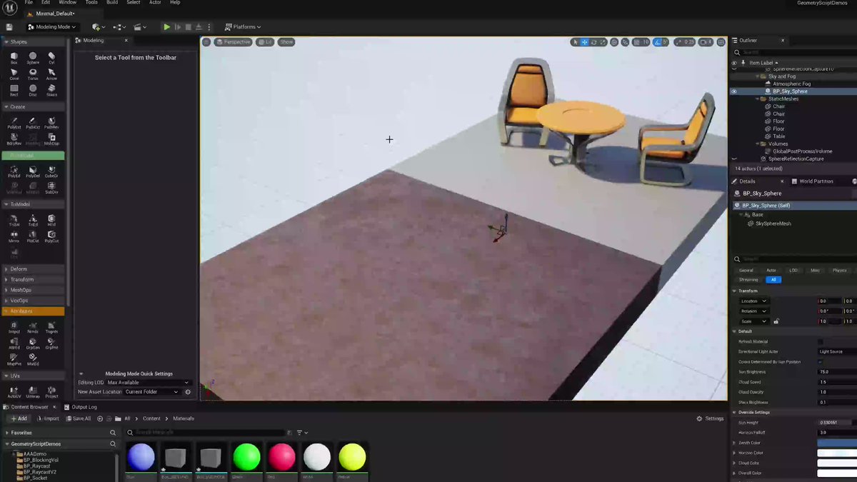 Short intro to the concept of PolyGroups in UE5 Modeling Mode. UE