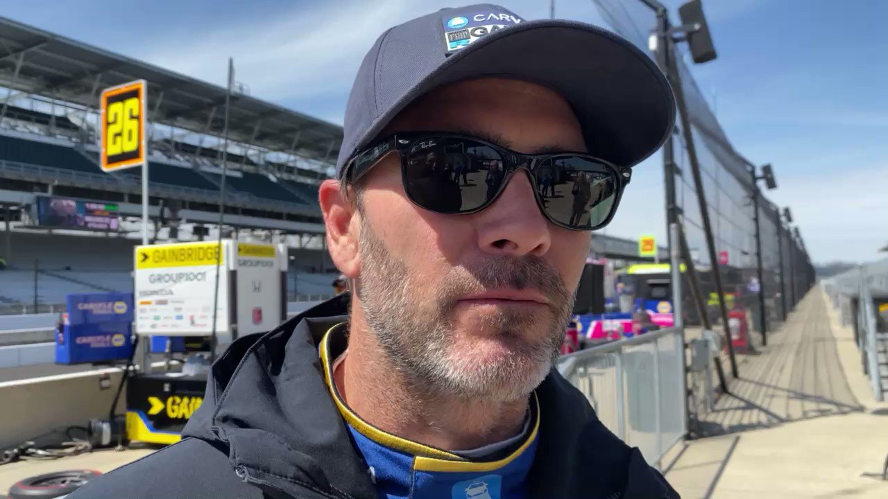 Darian Gilliam on Twitter "Jimmie Johnson said he’d be interested in running a Cup race on the