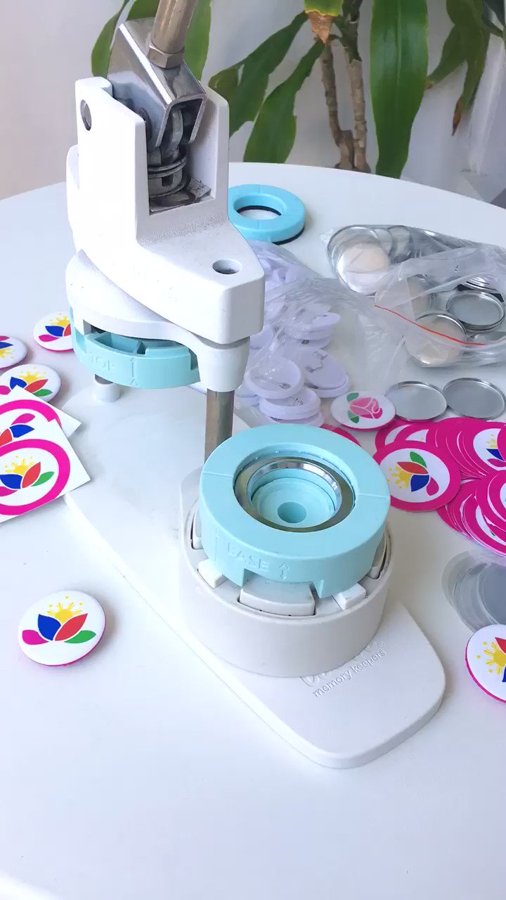 Button Press from We R Memory Keepers