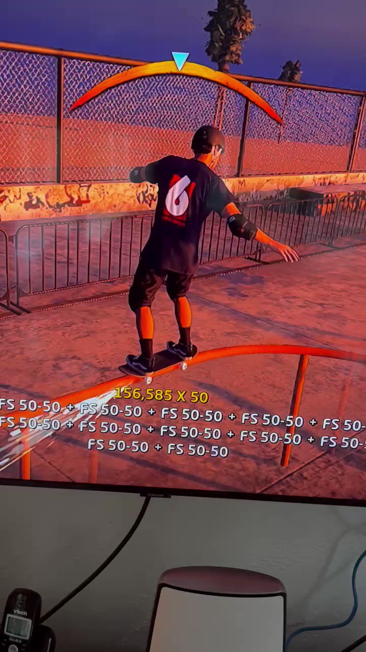 7,841,100 Combo on Tony Hawk Pro Skater 1. Happy 40th birthday to me. 