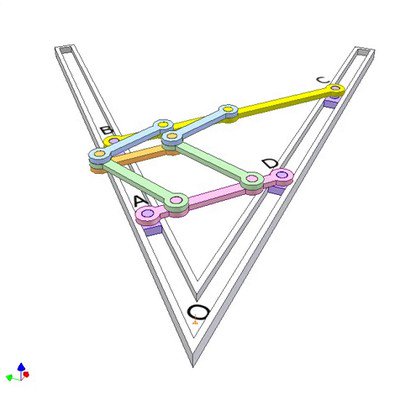 Mechanism of Proportional Line Segments